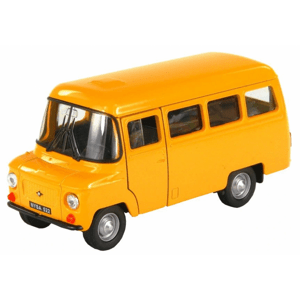 008843 Kovový model auta - Nex 1:34 - Nysa 522 Žlutá