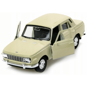 008843 Kovový model auta - Nex 1:34 - Wartburg 353 Béžová
