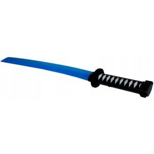 E1647_2 Samurajský světelný meč s pochvou - Black Mamba Modrá