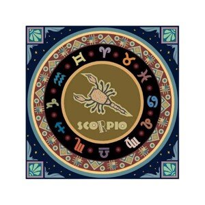 NO-1006583 NORIMPEX 7D Diamantová mozaika - Znamení zvěrokruhu Škorpión