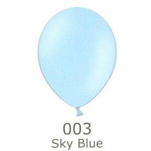 Balónek světle modrý průměr 27 cm BELBAL latexové vysoce kvalitní