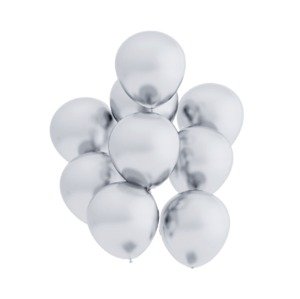 Balonek D5 chromový dekorační stříbrný Balonek D5 chromový dekorační stříbrný