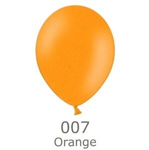 Oranžový balónek průměr 27 cm BELBAL latexové vysoce kvalitní