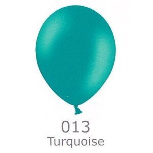 Balónek tyrkysový průměr 27 cm BELBAL latexové vysoce kvalitní