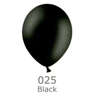 Balónek černý průměr 27 cm BELBAL latexové vysoce kvalitní