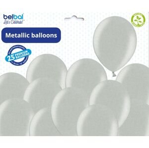 Balónek stříbrný metalický 061 - 50 ks Belbal Balónek stříbrný metalický 061 - 50 ks Belbal