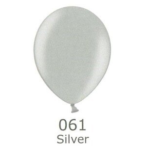 Balónek stříbrný metalický Belbal Balónek stříbrný metalický Belbal