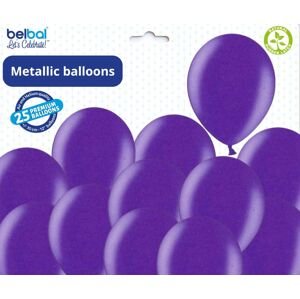 Balónek fialový metalický 062 - 50 ks Belbal Balónek fialový metalický 062 - 50 ks Belbal