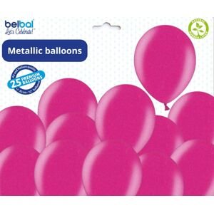 Balónek růžový metalický 064 - 50 ks Belbal Balónek růžový metalický 064 - 50 ks Belbal