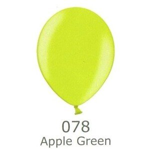 Balónek světle zelený metalický 078 Belbal Balónek světle zelený metalický 078 Belbal
