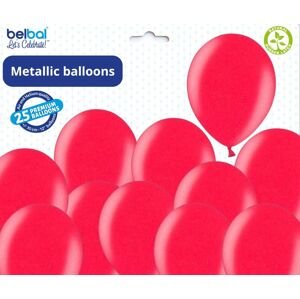 Balónky červené metalické - 080 CHERRY RED - 50 ks Belbal Balónky červené metalické - 080 CHERRY RED - 50 ks Belbal