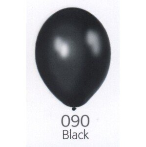 Balónek černý metalický 090 Belbal Balónek černý metalický 090 Belbal