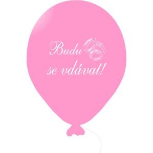 Budu se vdávat balónek růžový
