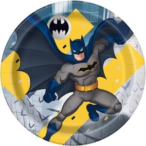 Batman talíře papírové 8 ks 22 cm Unique Batman talíře papírové 8 ks 22 cm Unique