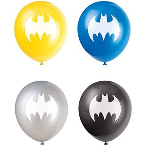 Batman balónky 8 ks 30 cm Unique Batman balónky 8 ks 30 cm Unique