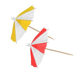Papírové deštníky 10 ks 10 cm Amscan Papírové deštníky 10 ks 10 cm Amscan