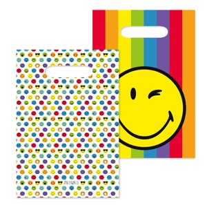 Smiley World taška papírová 16 cm x 24 cm Amscan Smiley World taška papírová 16 cm x 24 cm Amscan