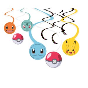 Pokémon závěsné dekorace 6 ks 60 cm, 40 cm Pokémon závěsné dekorace 6 ks 60 cm, 40 cm