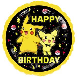 Pokémon balónek narozeniny 43 cm Pokémon balónek narozeniny 43 cm