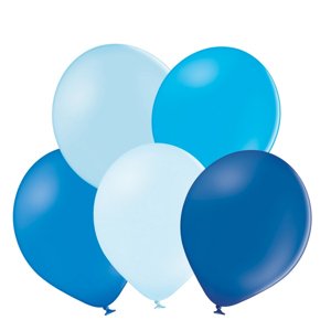Mix modrých balonků 5 kusů Balonky.cz Mix modrých balonků 5 kusů Balonky.cz
