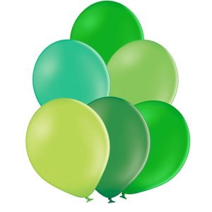 Mix zelených balónků 10 kusů Balonky.cz Mix zelených balónků 10 kusů Balonky.cz