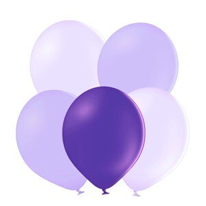 Mix lila, levandulových a fialových balonků 5 kusů Balonkycz Mix lila, levandulových a fialových balonků 5 kusů Balonkycz