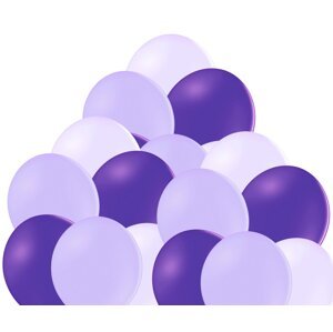 Mix lila, lavender a fialových balonků 50 kusů Balonkycz Mix lila, lavender a fialových balonků 50 kusů Balonkycz