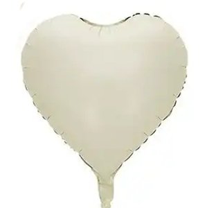 Balónek srdce smetanové 42 cm la griseo Balónek srdce smetanové 42 cm la griseo