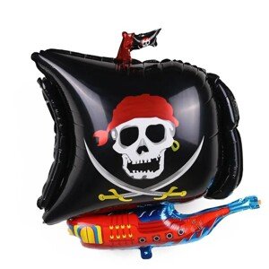 Pirátská loď balónek Pirátská loď balónek