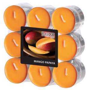 Vonné svíčky Mango-Papaya 18 ks Gala kerzen Vonné svíčky Mango-Papaya 18 ks Gala kerzen