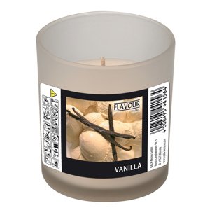Vonná svíčka Vanilla v matném skle Indro Vino Vonná svíčka Vanilla v matném skle Indro Vino