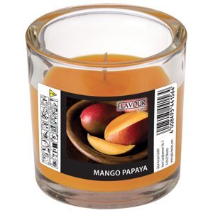 Vonná svíčka Mango-Papaya ve skle ELEGANT Gala kerzen Vonná svíčka Mango-Papaya ve skle ELEGANT Gala kerzen