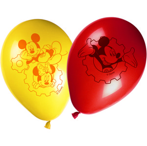 Mickey Mouse 8ks balónků 28cm Procos Mickey Mouse 8ks balónků 28cm Procos