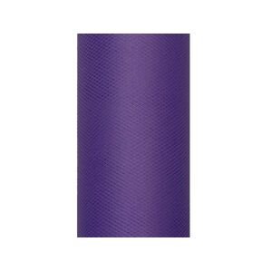 Partydeco Tyl fialový purple 0,15 x 9m Partydeco Tyl fialový purple 0,15 x 9m