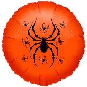Balónek pavouk oranžový balonky.cz Balónek pavouk oranžový balonky.cz