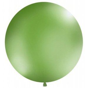 Balón jumbo světle zelený 1 m