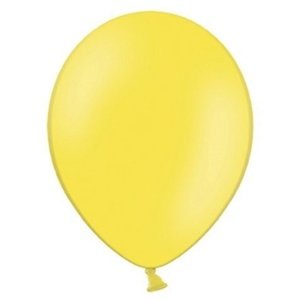 Balónek latexový 27 cm žlutá 100 ks