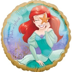 Balonek foliový Disney  princezna Ariel 45cm