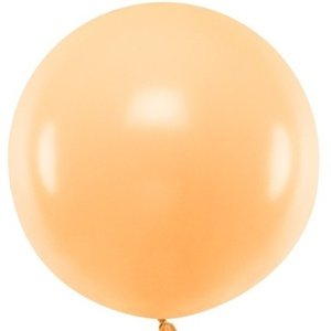 Balón 60 cm pastelový světle broskvový