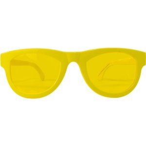 Brýle XXL neonové žluté 32 cm