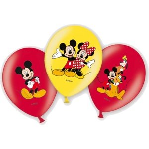 Balónky latexové Mickey 28 cm 6 ks