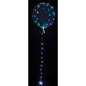 Balónek fóliový s vícebarevnými světélky