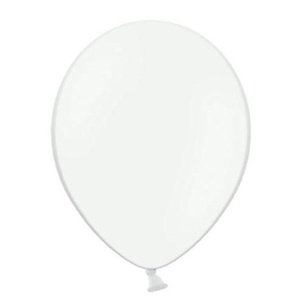 Balónek latexový 23 cm bílý 50 ks