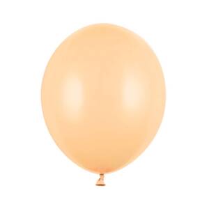 Balónek latexový světle broskvový 30 cm 1 ks