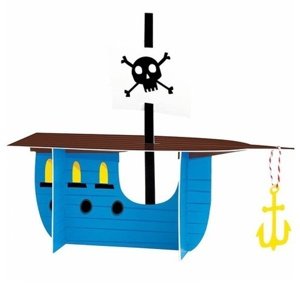 Pirátská party - Dekorace na stůl Pirátská loď