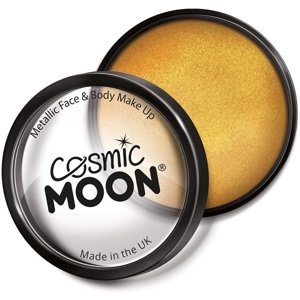Barva na obličej a tělo Cosmic Moon metalická zlatá
