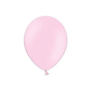 Balónky latexové světle růžové 12 cm 100 ks