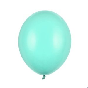 Balónky latexové bledě mintové 12 cm 100 ks