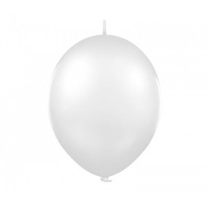 Balónky spojovací bílé 30 cm 100 ks
