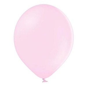 Balónky latexové světle růžové 27 cm 50 ks